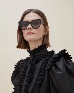 Etta Sunglasses Black -Fashion Bag Store G RS5435 000A100 4