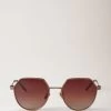 Jamie Sunglasses Rose Gold & Rose 1 Jamie Sunglasses Rose Gold & Rose -Fashion Bag Store G RS5438 000J976