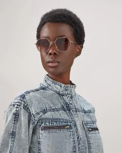 Jamie Sunglasses Rose Gold & Rose -Fashion Bag Store G RS5438 000J976 3