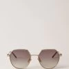 Jamie Sunglasses Gold & Taupe -Fashion Bag Store G RS5438 000P673