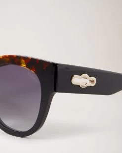 Mila Sunglasses Tortoiseshell & Black -Fashion Bag Store G RS5453 000F907 3