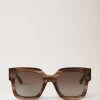 Sadie Sunglasses Maple Havana & Teak