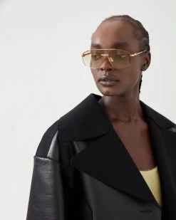 City Sunglasses Double Yellow -Fashion Bag Store G RS5460 000P677 4