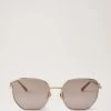 Rosie Sunglasses Gold & Brown -Fashion Bag Store G RS5464 000P654