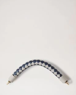 Small Iris Handle Chalk & Midnight