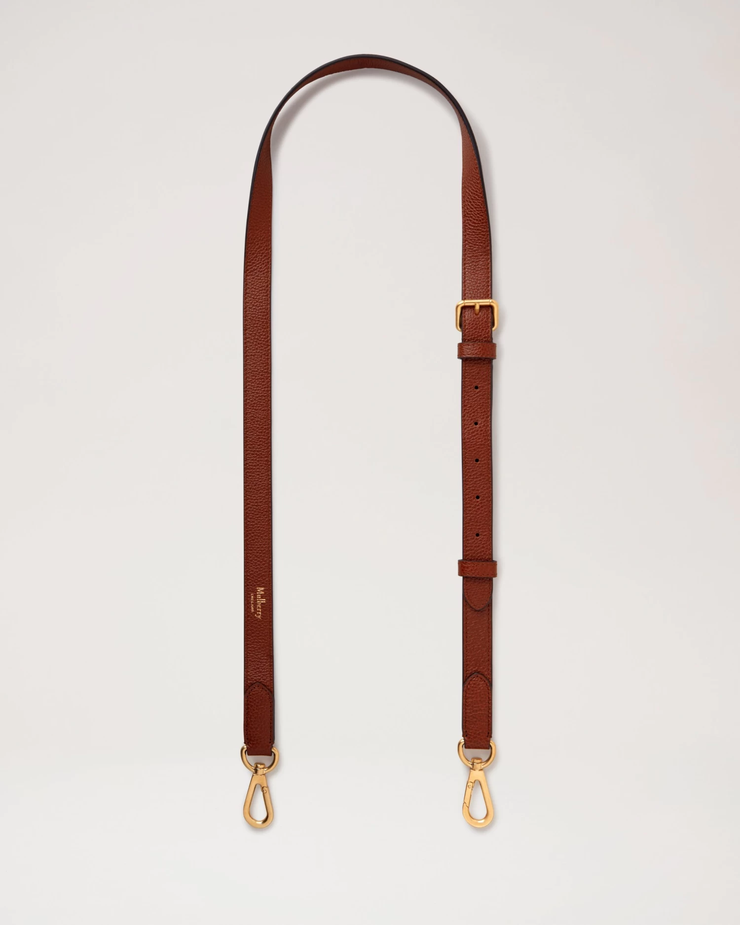 Thin Leather Strap Oak 3 Thin Leather Strap Oak