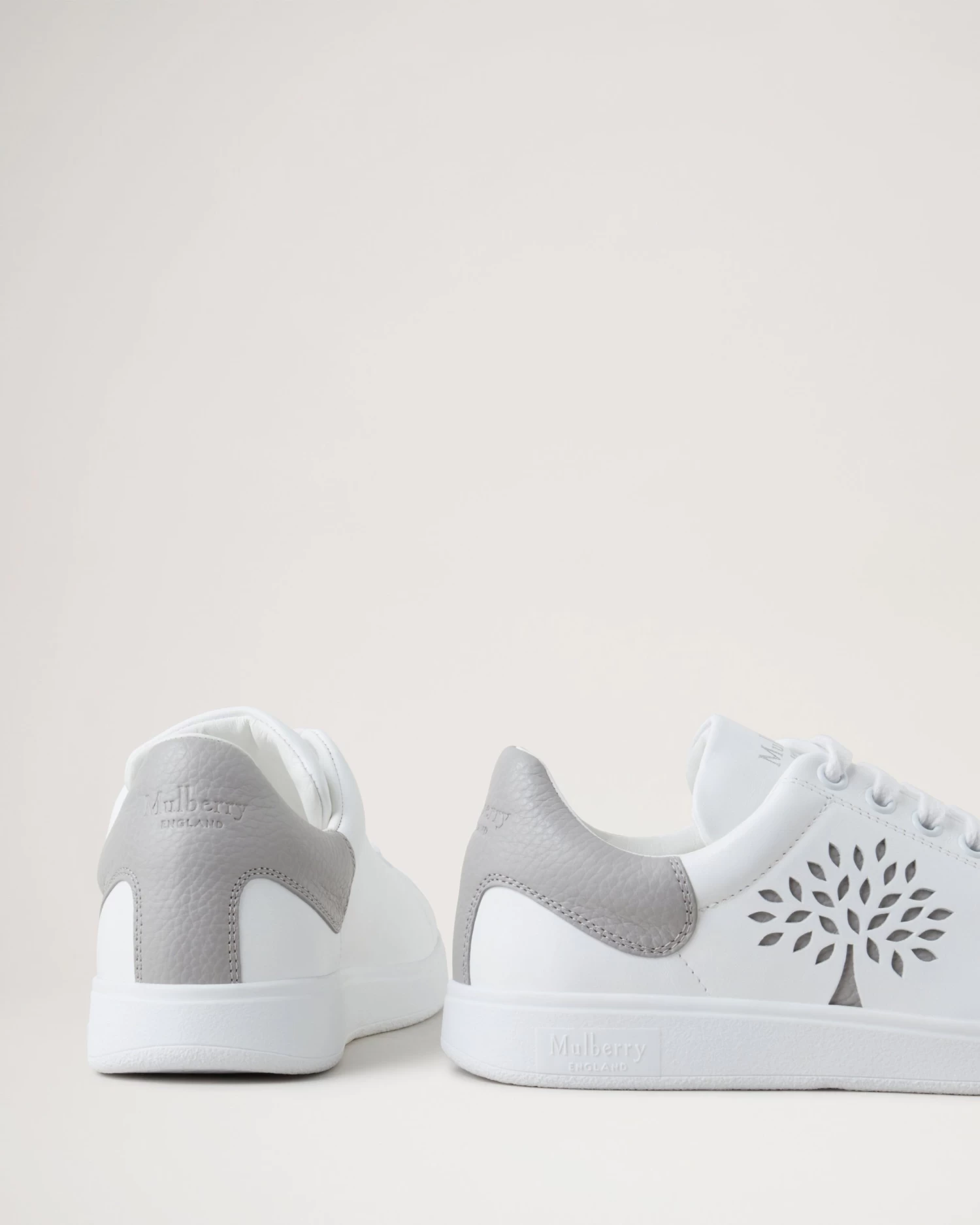 Tree Tennis Trainers Pale Grey 5 Tree Tennis Trainers Pale Grey - Image 3