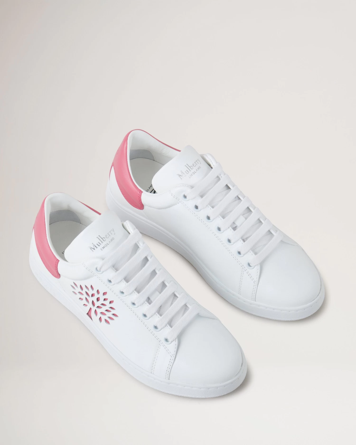 Tree Tennis Trainers Geranium Pink 4 Tree Tennis Trainers Geranium Pink - Image 2