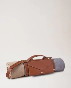 Picnic Blanket Carrier Vintage Oak -Fashion Bag Store G TH0004 612G924 6