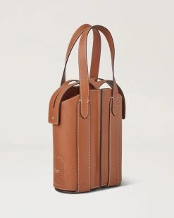 Wine Carrier Vintage Oak -Fashion Bag Store G TL0005 612G924 3