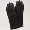 Soft Nappa Leather Gloves Black -Fashion Bag Store G VG4108 192A100