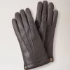 Soft Nappa Gloves Charcoal 1 Soft Nappa Gloves Charcoal -Fashion Bag Store G VG4108 192C110