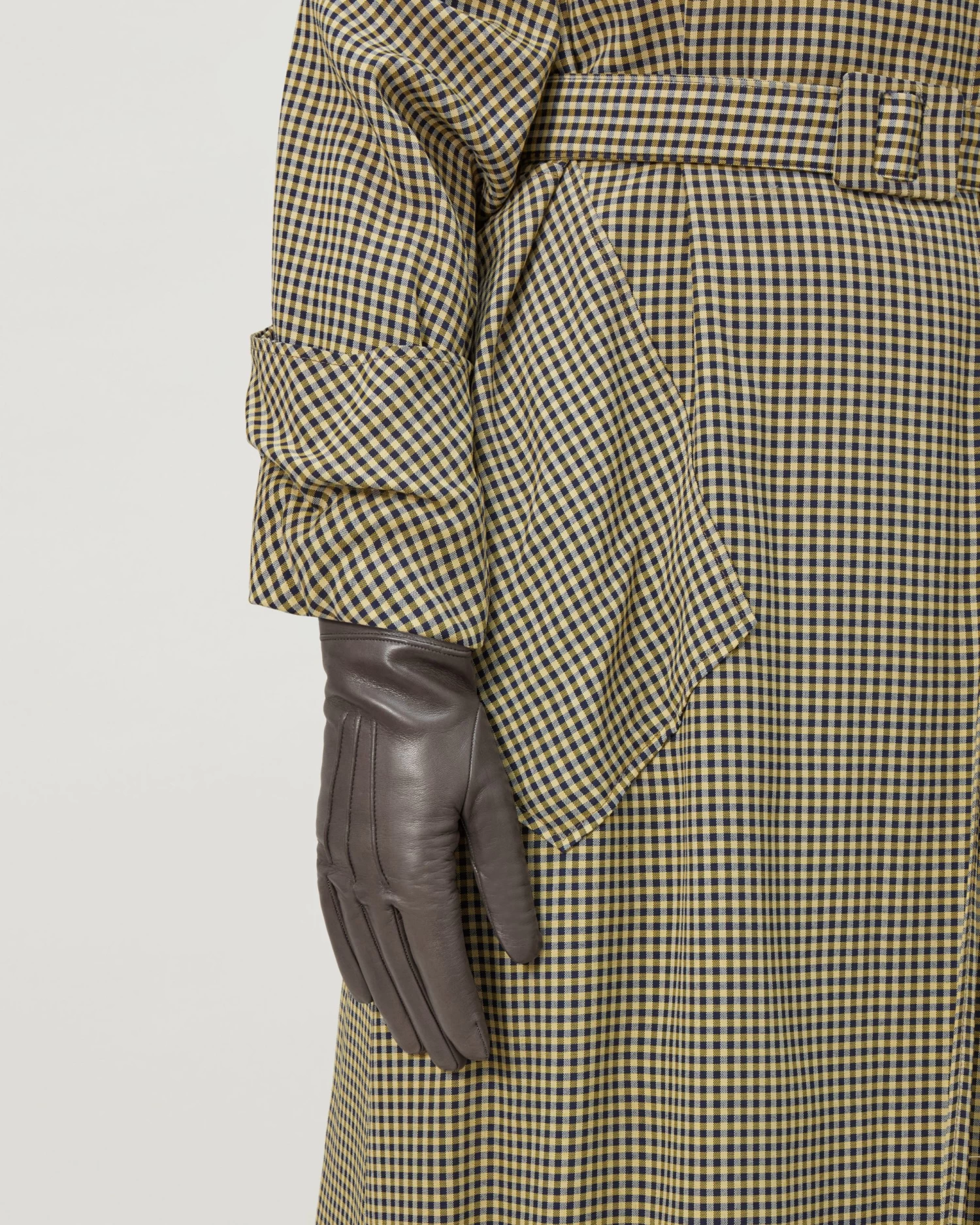 Soft Nappa Gloves Charcoal 4 Soft Nappa Gloves Charcoal - Image 2