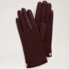 Soft Nappa Leather Gloves Burgundy 1 Soft Nappa Leather Gloves Burgundy -Fashion Bag Store G VG4108 192K120
