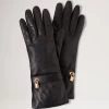 Padlock Gloves Black 2 Padlock Gloves Black -Fashion Bag Store G VG4144 877A100