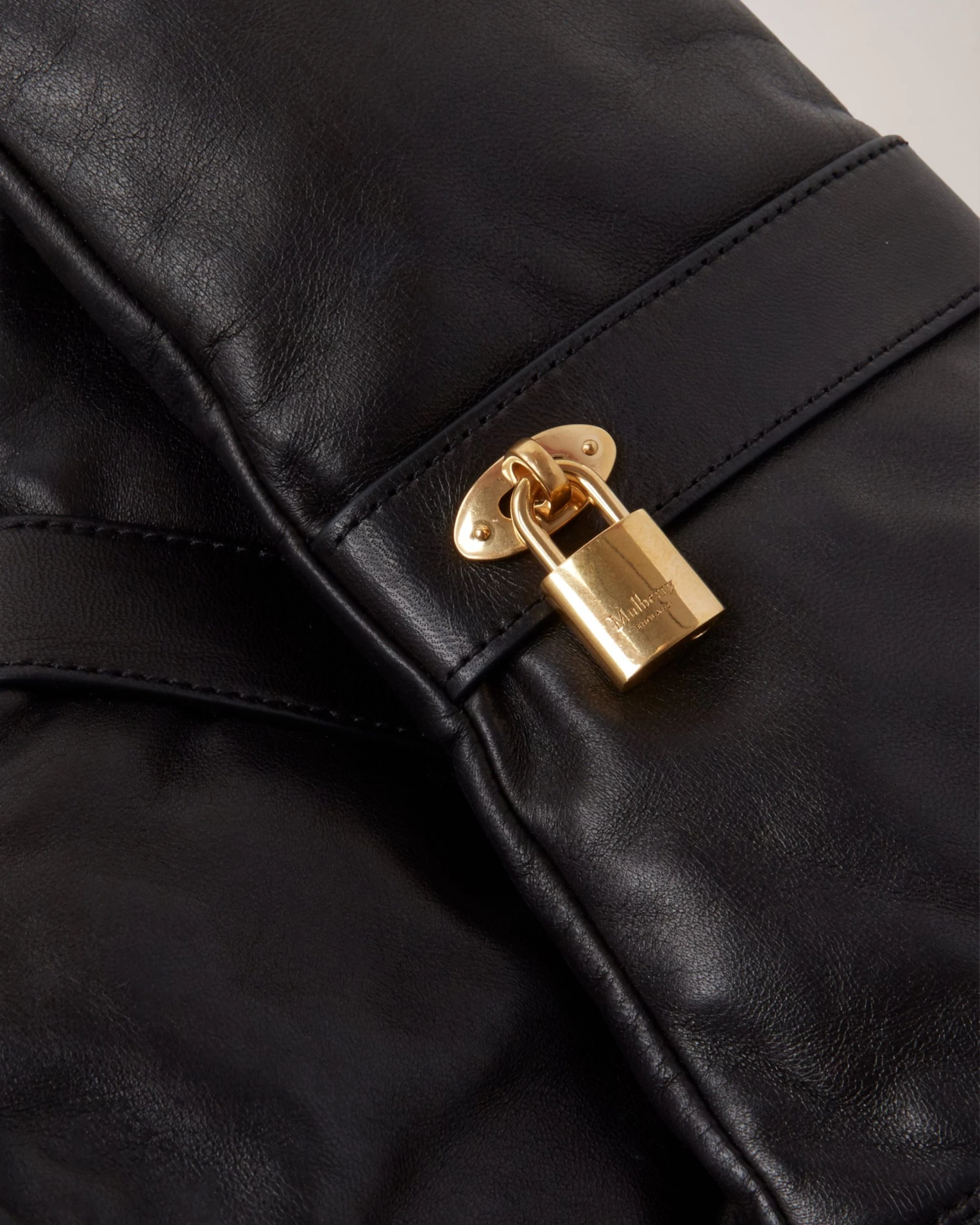 Padlock Gloves Black 4 Padlock Gloves Black - Image 2