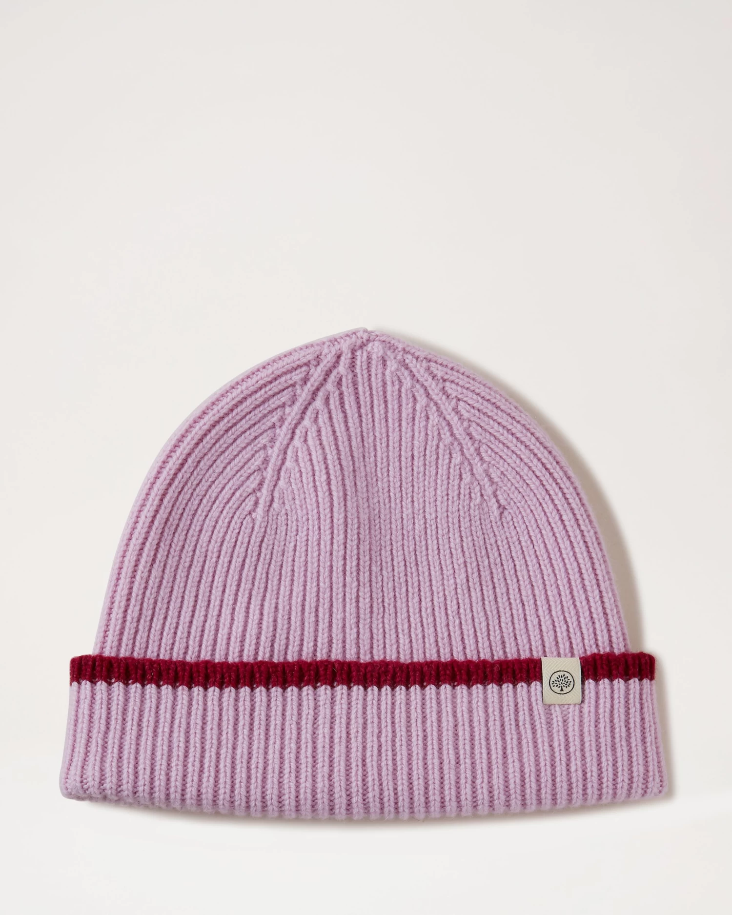 Solid Knitted Beanie Lilac Blossom 3 Solid Knitted Beanie Lilac Blossom