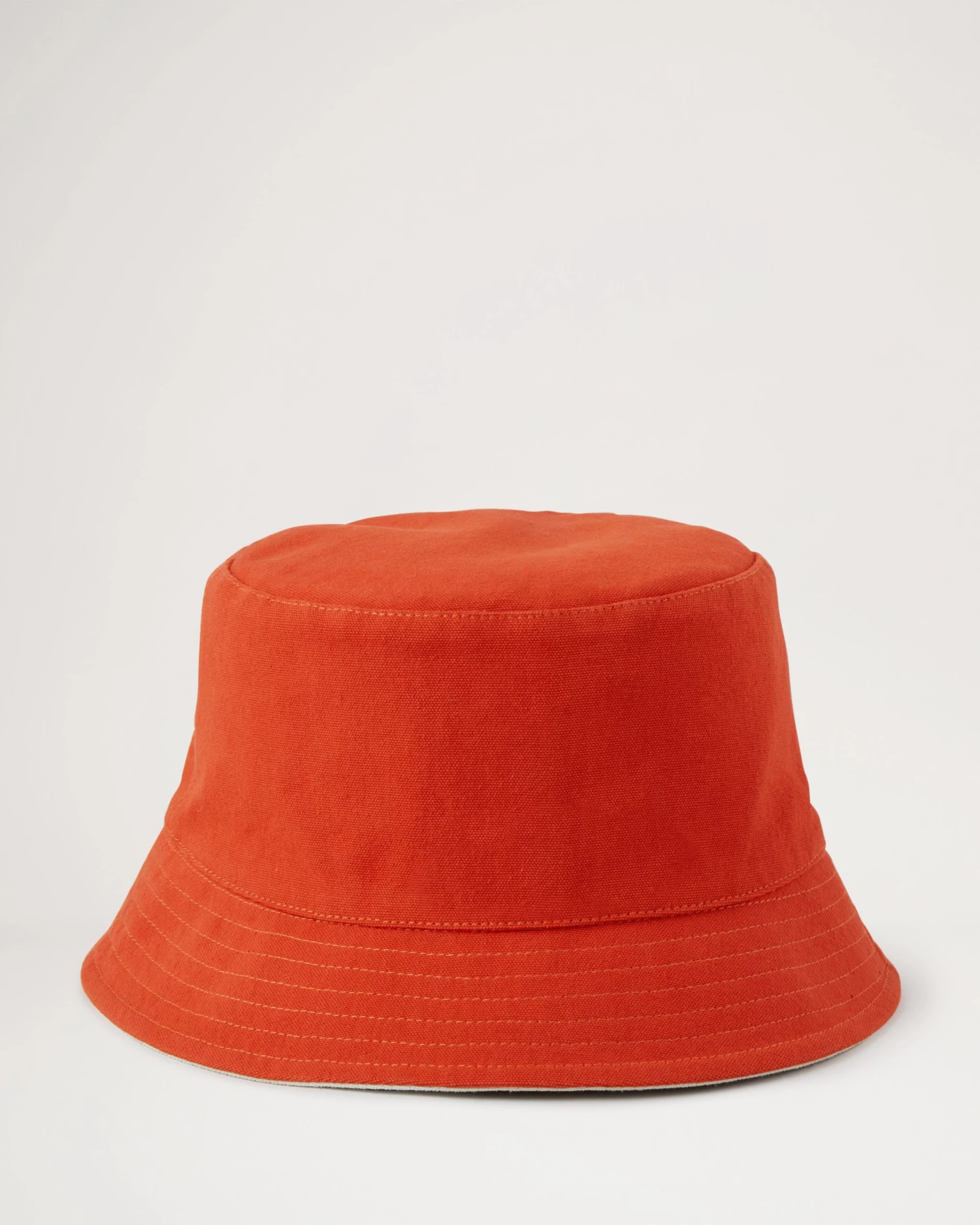 Solid Reversible Bucket Hat Coral Orange & Wild Primrose 4 Solid Reversible Bucket Hat Coral Orange & Wild Primrose - Image 2