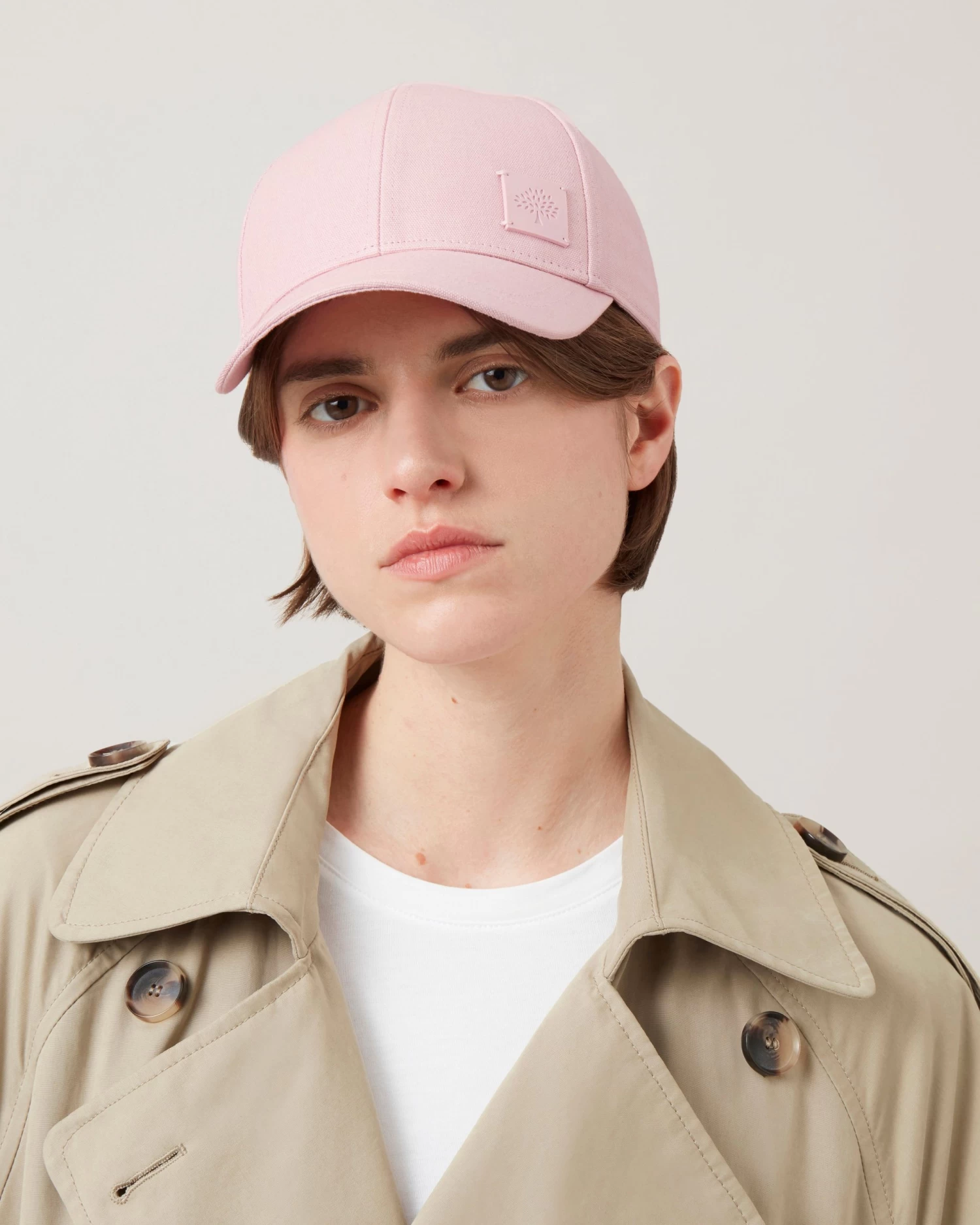 Solid Baseball Cap Powder Rose 7 Solid Baseball Cap Powder Rose - Image 5