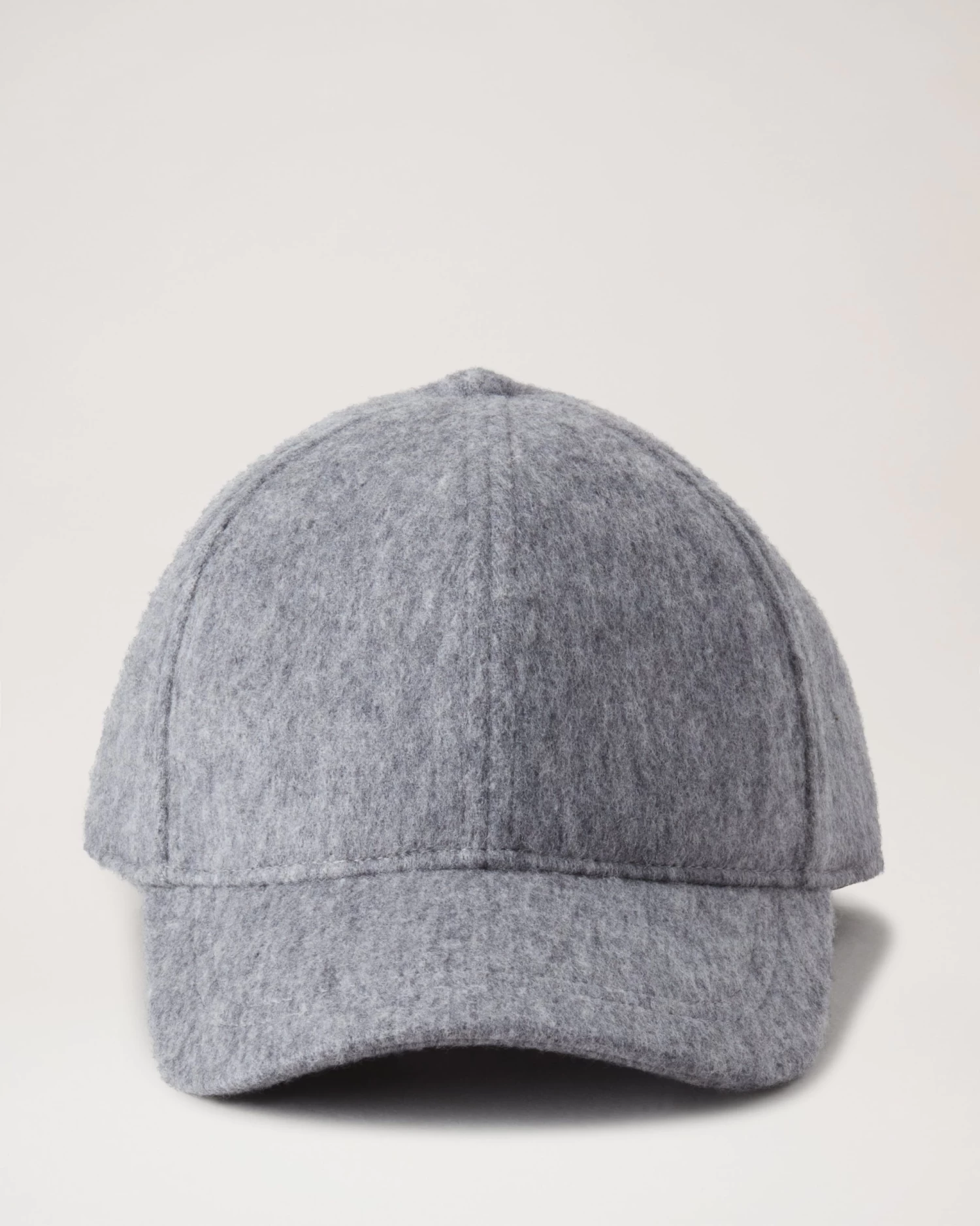 Wool Baseball Cap Charcoal & Black 3 Wool Baseball Cap Charcoal & Black