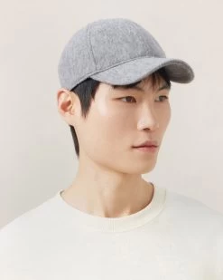 Wool Baseball Cap Charcoal & Black 11 Wool Baseball Cap Charcoal & Black -Fashion Bag Store G VH4104 882C937 5