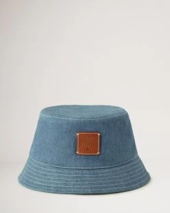 Denim Bucket Hat Denim Blue