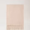 Solid Lambswool Scarf Rosewater 2 Solid Lambswool Scarf Rosewater -Fashion Bag Store G VS4240 772J633