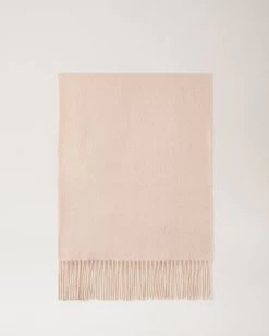 Solid Lambswool Scarf Rosewater