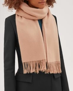 Solid Lambswool Scarf Rosewater 8 Solid Lambswool Scarf Rosewater -Fashion Bag Store G VS4240 772J633 3