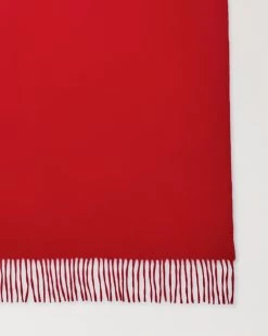 Solid Merino Wool Scarf Lancaster Red 9 Solid Merino Wool Scarf Lancaster Red -Fashion Bag Store G VS4240 871L683 P