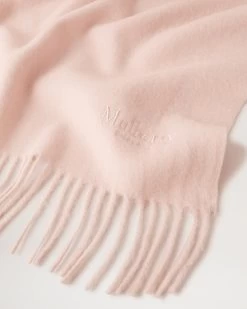 Small Merino Wool Scarf Rosewater -Fashion Bag Store G VS4240 947J633 3