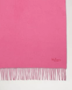 Solid Merino Wool Scarf Geranium Pink 11 Solid Merino Wool Scarf Geranium Pink -Fashion Bag Store G VS4240 947J946 P