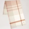 Large Check Merino Wool Scarf Maple-White -Fashion Bag Store G VS4295 889E640