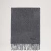 Cashmere Scarf Grey Melange