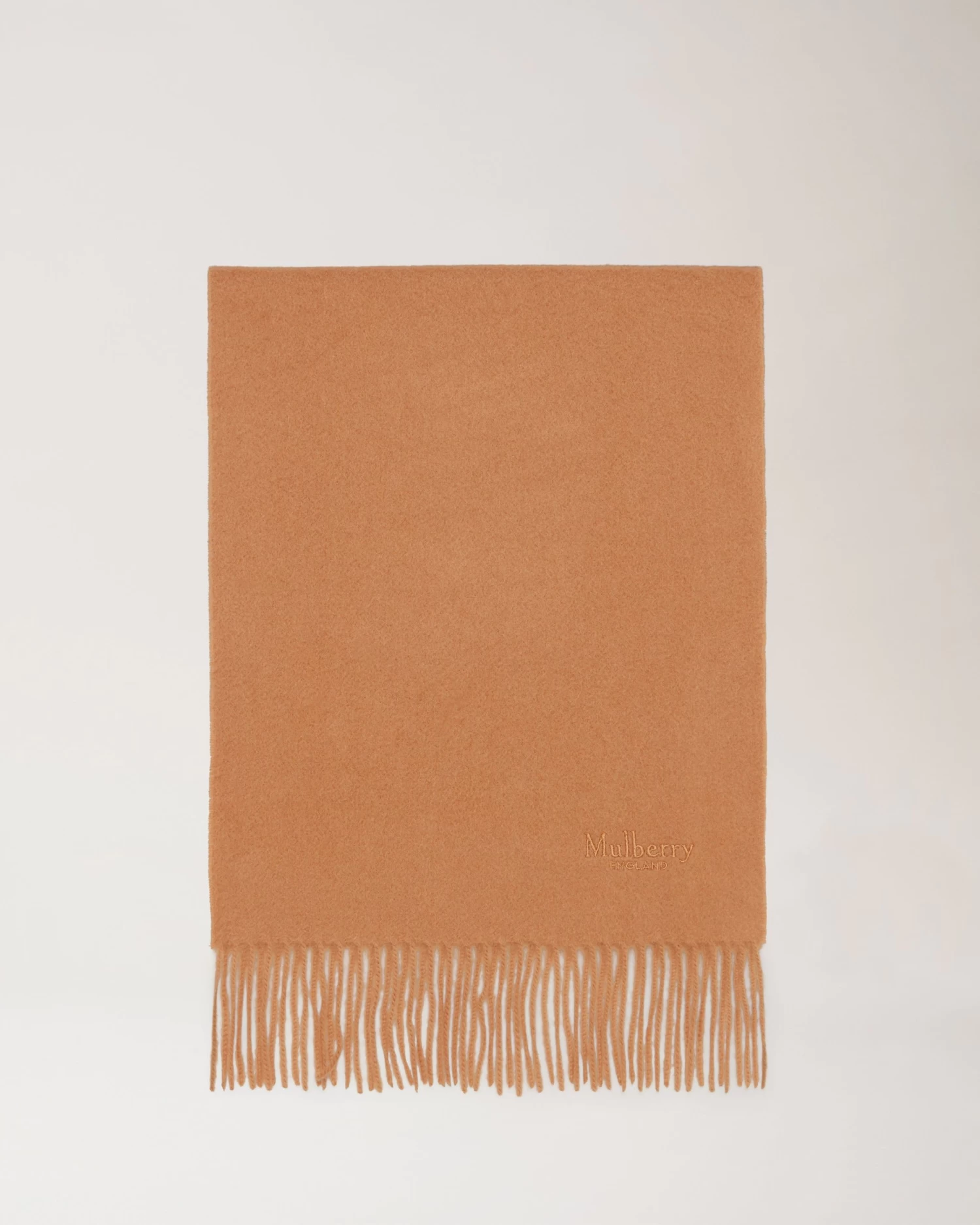 Cashmere Scarf Dark Camel 3 Cashmere Scarf Dark Camel