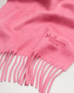 Cashmere Scarf Geranium Pink -Fashion Bag Store G VS4460 484J946 3