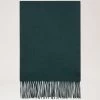Cashmere Scarf Mulberry Green