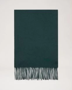 Cashmere Scarf Mulberry Green