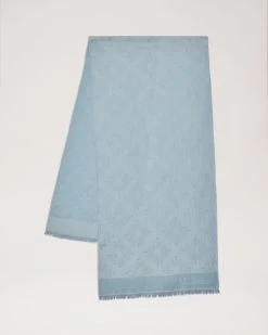 Mulberry Tree Rectangular Scarf Acrylic Green