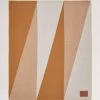Colour Block Blanket Teak & Cream 1 Colour Block Blanket Teak & Cream -Fashion Bag Store G VS4648 769F183