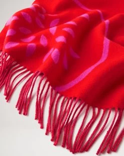 Mulberry Tree Merino Wool Scarf Lancaster Red & Mulberry Pink 11 Mulberry Tree Merino Wool Scarf Lancaster Red & Mulberry Pink -Fashion Bag Store G VS4683 832L687 3