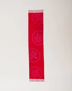Mulberry Tree Merino Wool Scarf Lancaster Red & Mulberry Pink 12 Mulberry Tree Merino Wool Scarf Lancaster Red & Mulberry Pink -Fashion Bag Store G VS4683 832L687 4
