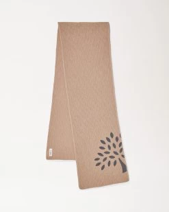 Mulberry Tree Knitted Scarf Maple