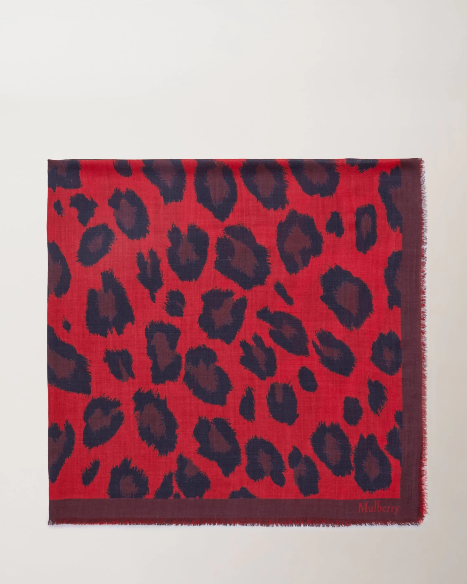 Leopard Square Oxblood & Lancaster Red 4 Leopard Square Oxblood & Lancaster Red - Image 2