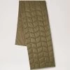 Softie Quilted Nylon Scarf Khaki