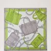 Bayswater Square Acid Green-Pale Grey -Fashion Bag Store G VS4719 914R570