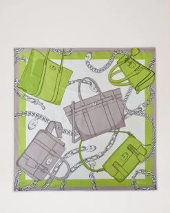 Bayswater Square Acid Green-Pale Grey