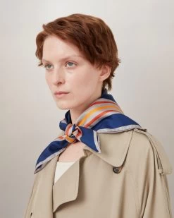 Logo Border Square Sapphire 9 Logo Border Square Sapphire -Fashion Bag Store G VS4728 911U170 6