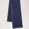 Mulberry Tree Jacquard Rectangular Scarf Midnight -Fashion Bag Store G VS4730 898U135