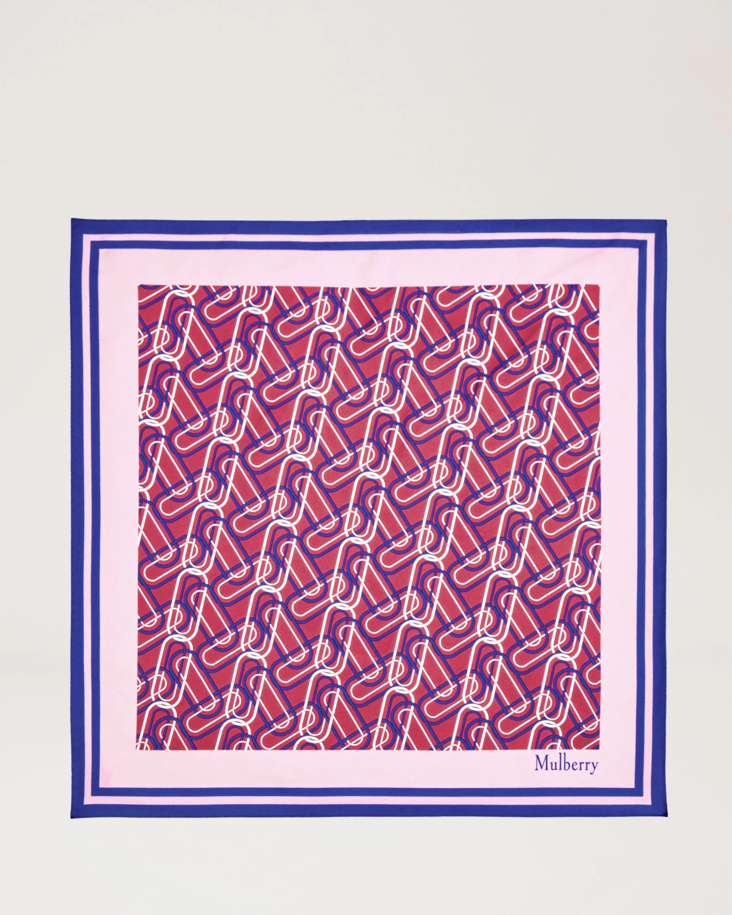 Softie Chain Square Lancaster Red & Powder Rose 3 Softie Chain Square Lancaster Red & Powder Rose